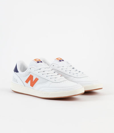 New Balance Numeric 440 Shoes - White / Orange