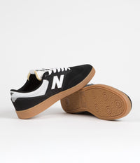 New Balance Numeric 508 Brandon Westgate Shoes - Black / White