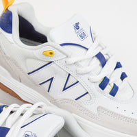 New Balance Numeric 808 Tiago Lemos Shoes - White / Royal thumbnail