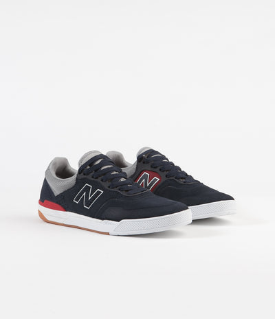 New Balance Numeric 913 Shoes - Navy / Red