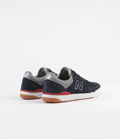 New Balance Numeric 913 Shoes - Navy / Red