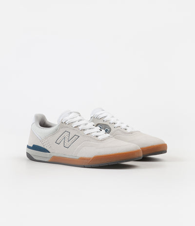 New Balance Numeric 913 Shoes - Sea Salt / Dark Sea