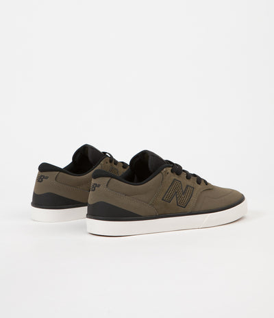 New Balance Numeric Arto 358 Shoes - Military Green / Black