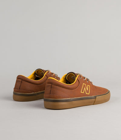 New Balance Numeric Brighton 344 Shoes - Brown / Gum