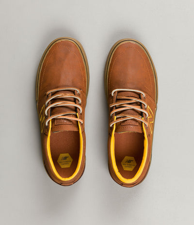 New Balance Numeric Brighton 344 Shoes - Brown / Gum