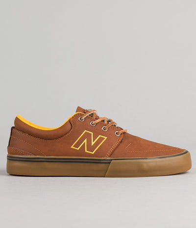 New Balance Numeric Brighton 344 Shoes - Brown / Gum