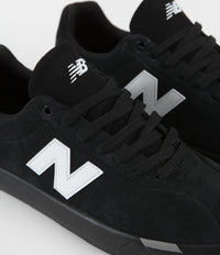 New Balance Numeric NM22 Shoes - Black / White | Flatspot