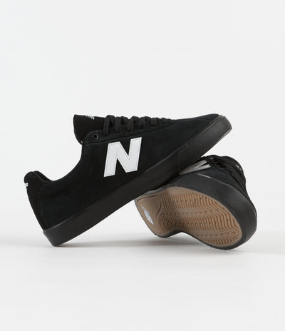 New Balance Numeric NM22 Shoes - Black / White