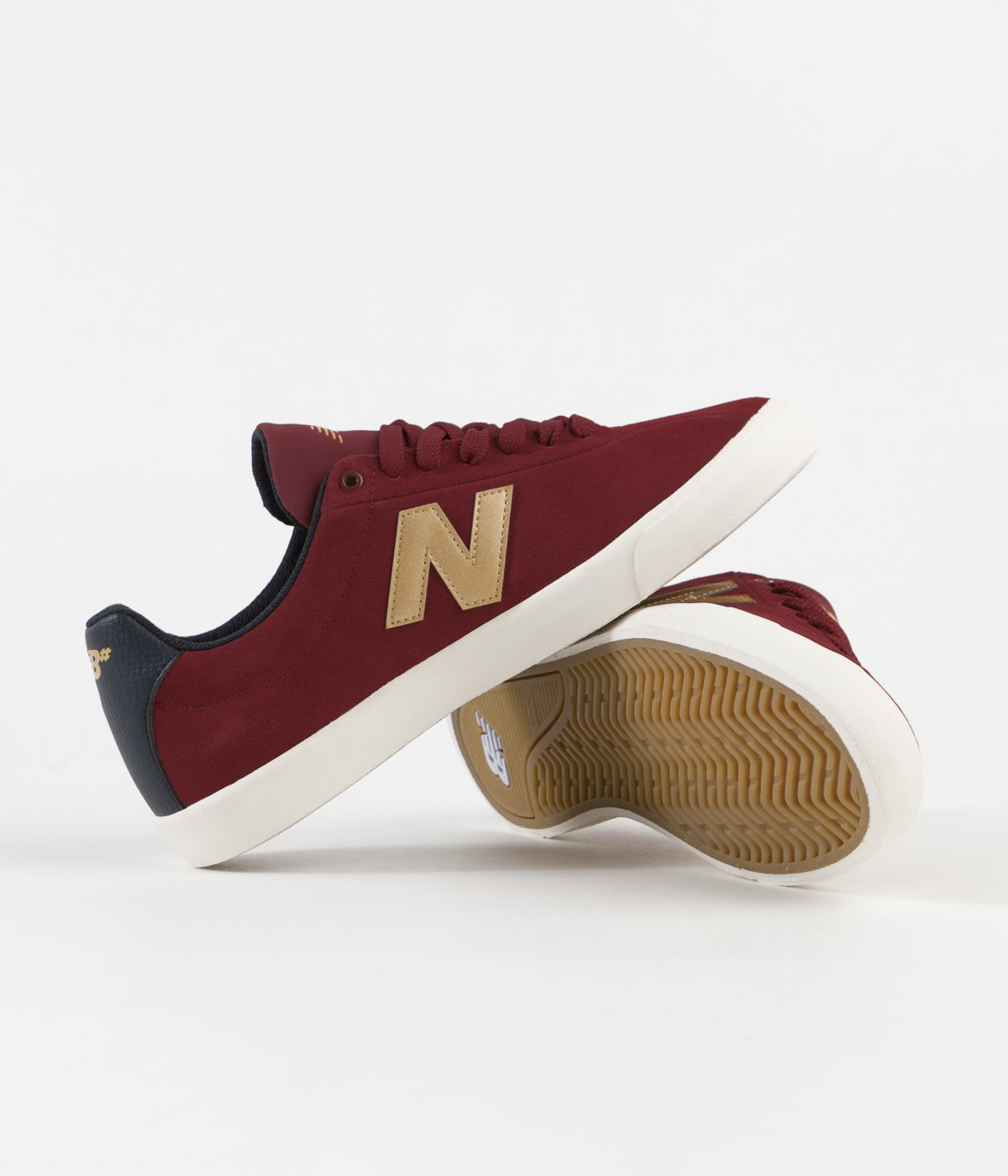 New Balance Numeric 22 Skate Shoes - Red / Gold - Supereight
