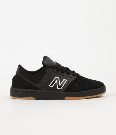 New Balance Numeric PJ Ladd 533 Shoes - Black / Gold Rush