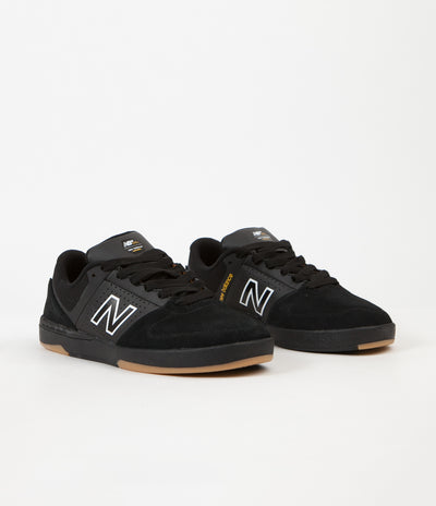 New Balance Numeric PJ Ladd 533 Shoes - Black / Gold Rush