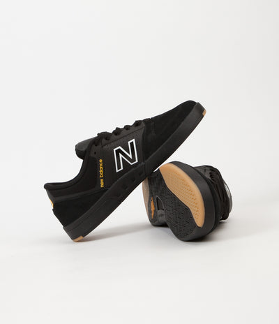 New Balance Numeric PJ Ladd 533 Shoes - Black / Gold Rush