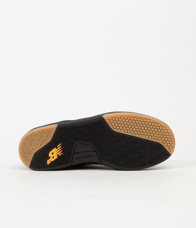 New Balance Numeric PJ Ladd 533 Shoes - Black / Gold Rush