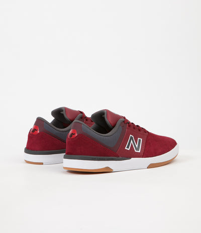 New Balance Numeric PJ Ladd 533 Shoes - Mercury Red / Magnet