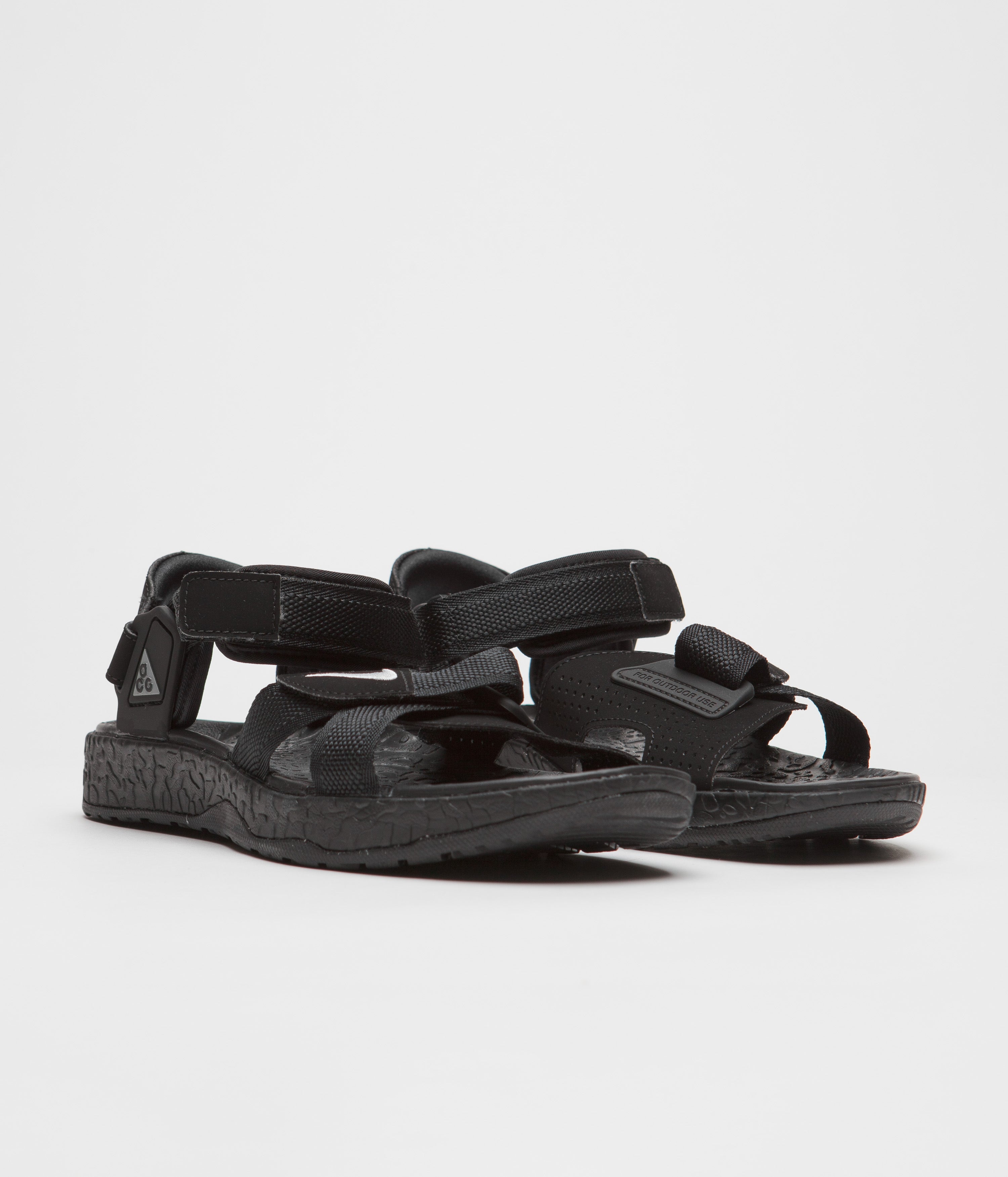 Nike ACG Air Deschutz+ Sandals - Black / Grey Fog - Black - Anthracite ...