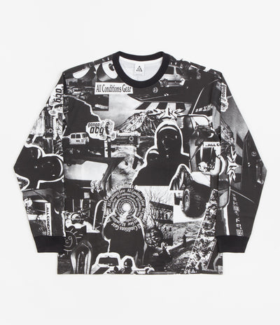 Nike ACG Glacier Photo Long Sleeve T-Shirt - Black