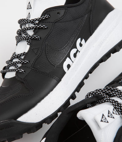 Nike ACG Lowcate Shoes - Black / White - Black - White