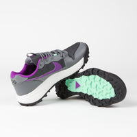 Nike ACG Lowcate Shoes - Smoke Grey / Dark Smoke Grey - Vivid Purple thumbnail