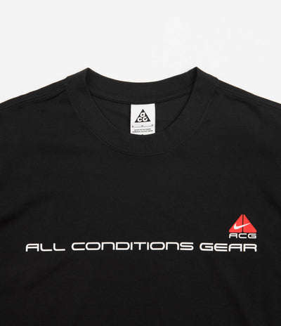 Nike ACG Lungs Long Sleeve T-Shirt - Black