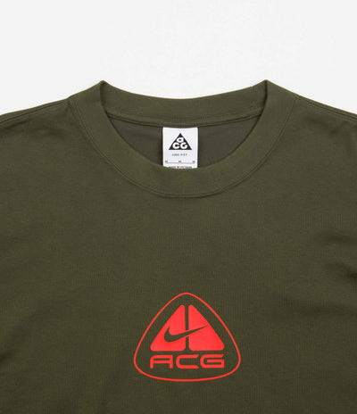 Nike ACG Lungs Long Sleeve T-Shirt - Cargo Khaki