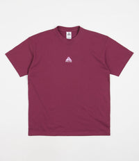 Nike ACG Lungs T-Shirt - Rosewood / Rush Fuchsia / Summit White