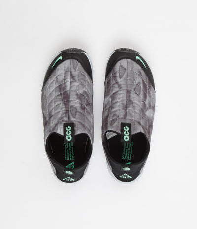 Nike ACG Moc 3.5 SE Shoes - Black / Green Glow - Black - Pure Platinum