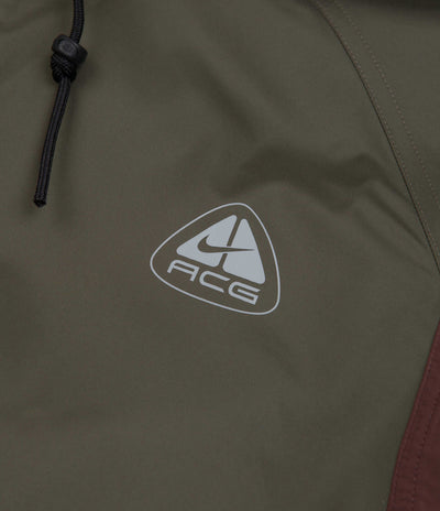 Nike ACG Oregon Series Micro Shell Jacket - Cargo Khaki / Earth / Black / Wolf Grey