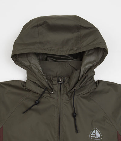 Nike ACG Oregon Series Micro Shell Jacket - Cargo Khaki / Earth / Black / Wolf Grey