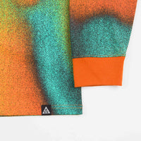 Nike ACG Print Long Sleeve T-Shirt - Tour Yellow / Light Menta / Campfire Orange thumbnail