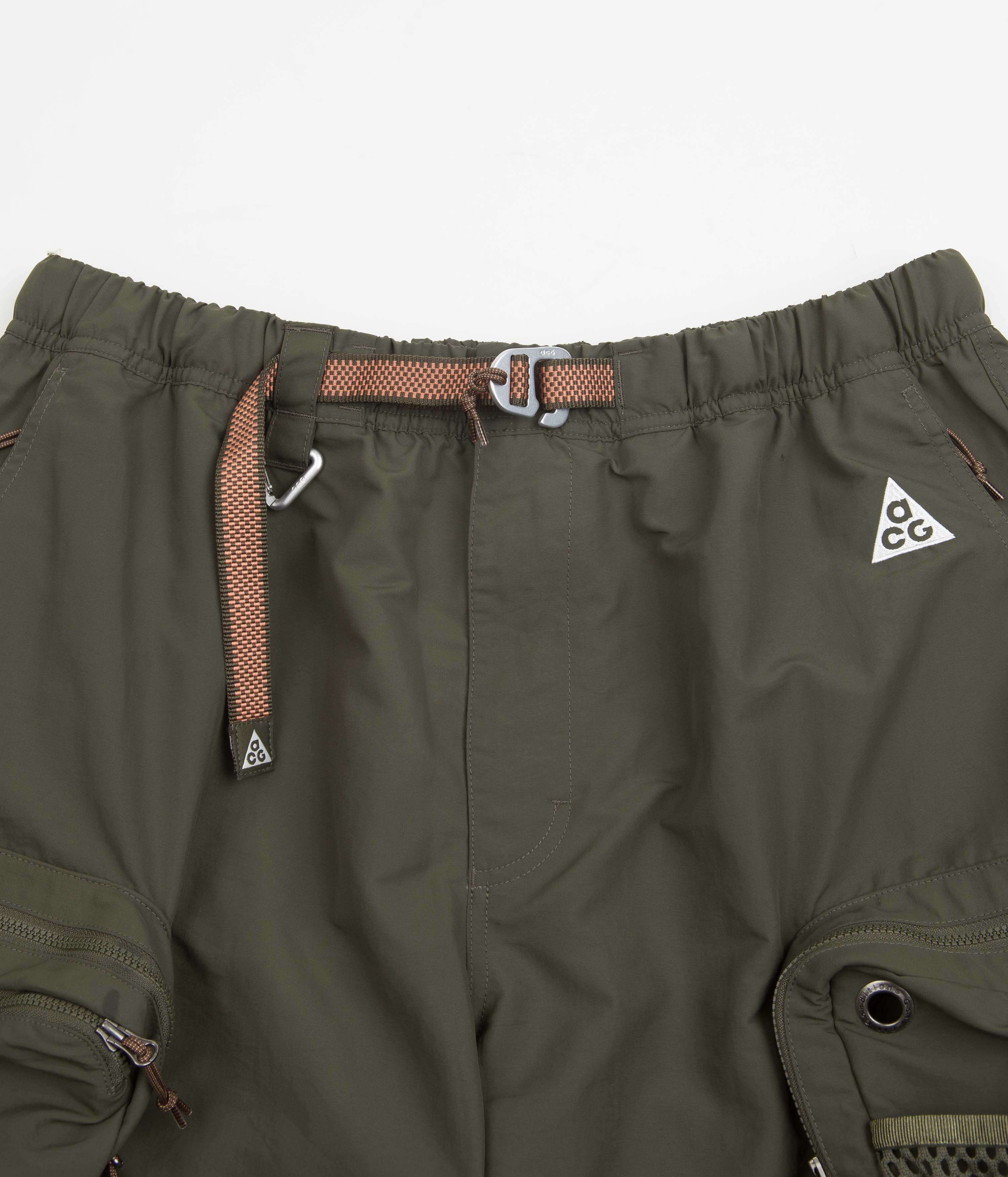 Nike ACG Snowgrass Cargo Shorts - Cargo Khaki / Black / Summit White ...