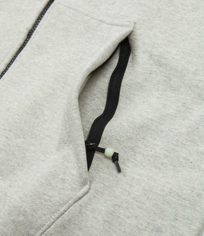 Nike ACG Therma-FIT Airora Zip Hoodie - Grey Heather / Black / Light Smoke Grey