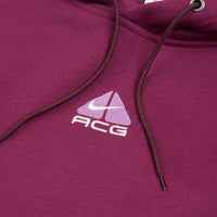 Nike ACG Womens Tuff Knit Hoodie - Rosewood / Summit White | Flatspot