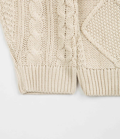 Nike Cable Knit Crewneck Sweatshirt - Rattan