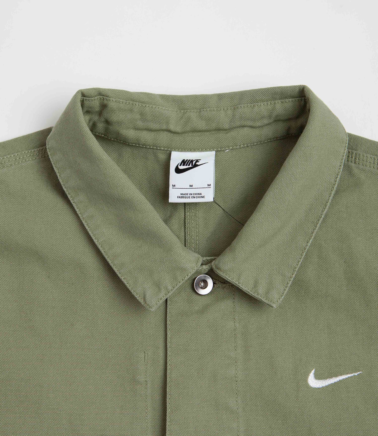 Olive green nike coat on sale