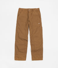 Nike Double Panel Unlined Pants - Ale Brown / White