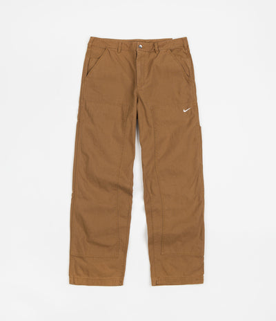 Nike Double Panel Unlined Pants - Ale Brown / White