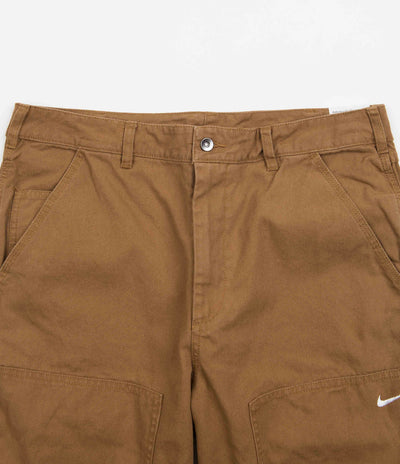 Nike Double Panel Unlined Pants - Ale Brown / White