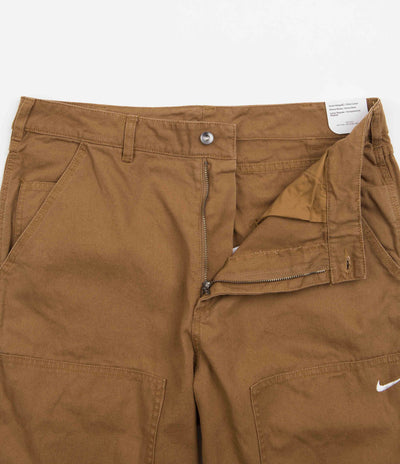 Nike Double Panel Unlined Pants - Ale Brown / White