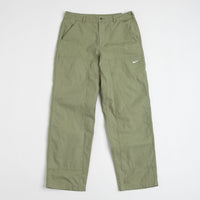 Nike Double Panel Unlined Pants - Oil Green / White thumbnail