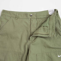 Nike Double Panel Unlined Pants - Oil Green / White thumbnail