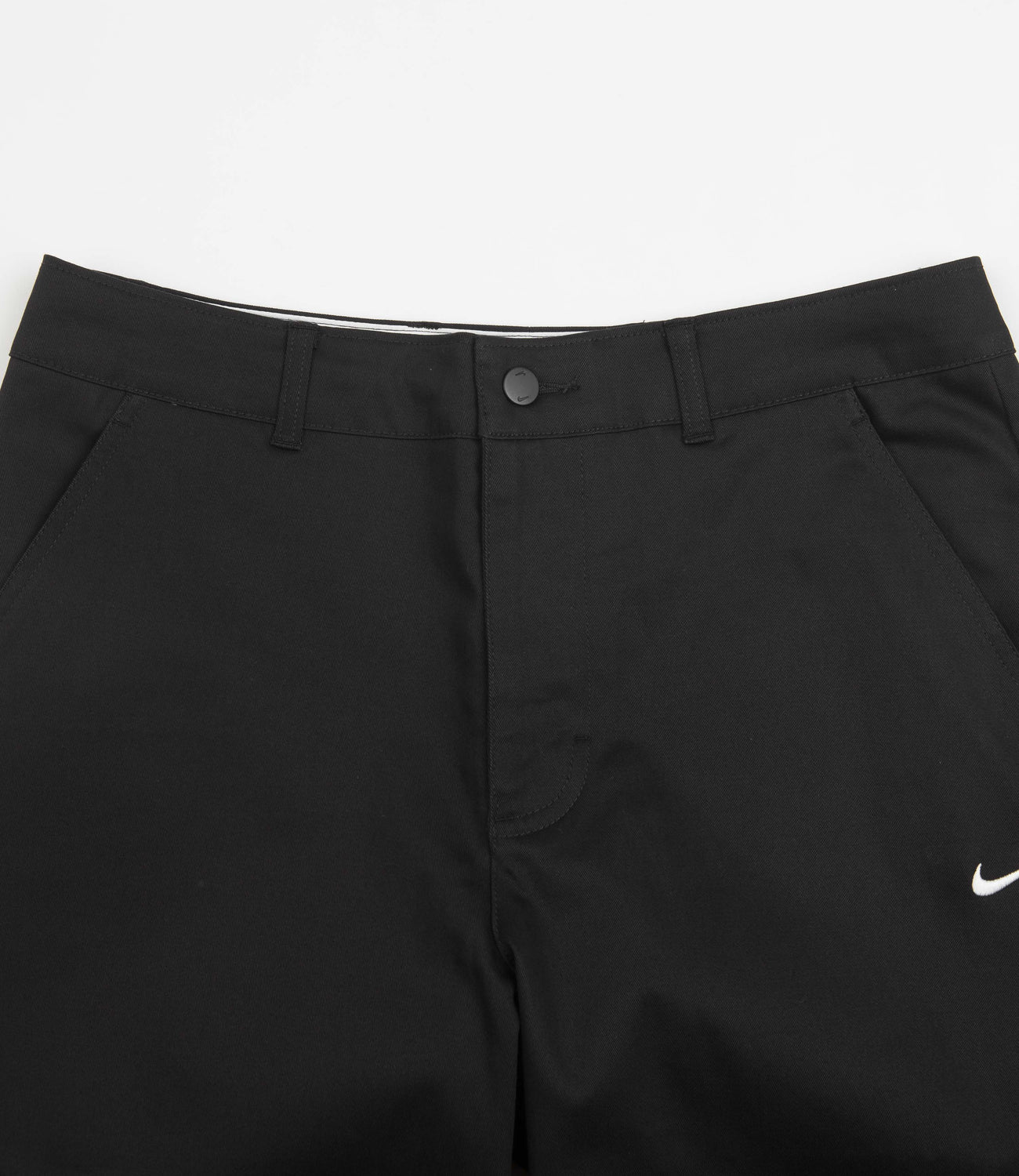 Nike Unlined Chino Pants - Black / White | Flatspot