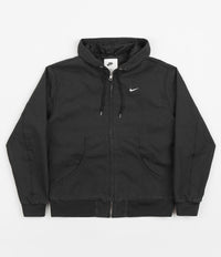 Nike Padded Hooded Jacket - Off Noir / White