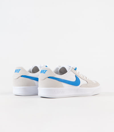 Nike SB Adversary Shoes - White / Photo Blue - White - White