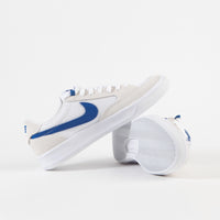 Nike SB Adversary Shoes - White / Photo Blue - White - White thumbnail