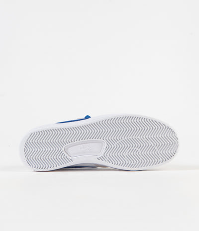 Nike SB Adversary Shoes - White / Photo Blue - White - White