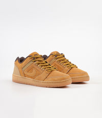 Nike SB Air Force II Low Premium Shoes Bronze Bronze Baroque Bro Flatspot