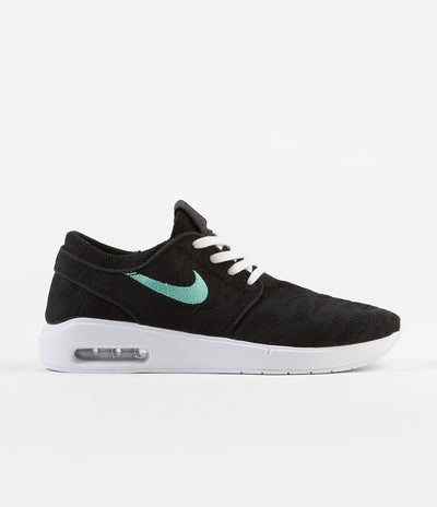 Nike SB Air Max Janoski 2 Shoes - Black / Mint - Black