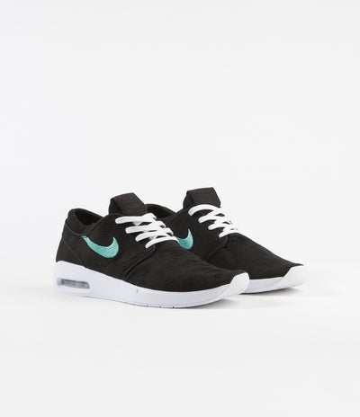 Nike SB Air Max Janoski 2 Shoes - Black / Mint - Black