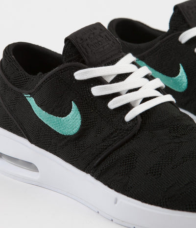 Nike SB Air Max Janoski 2 Shoes - Black / Mint - Black