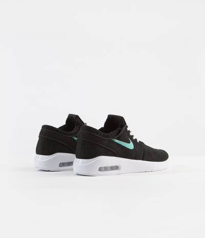 Nike SB Air Max Janoski 2 Shoes - Black / Mint - Black